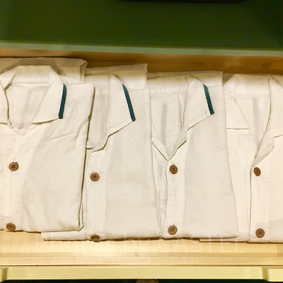 肌触りの良いパジャマも置いてありました