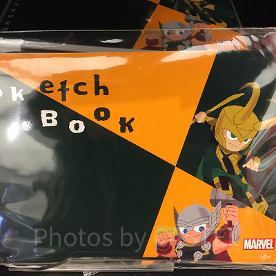 ソー＆ロキのミニスケッチブック