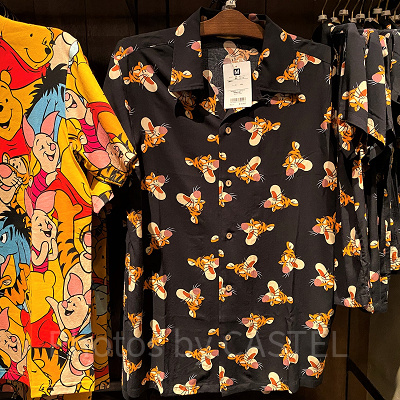 ティガーアロハシャツ（ブラック）