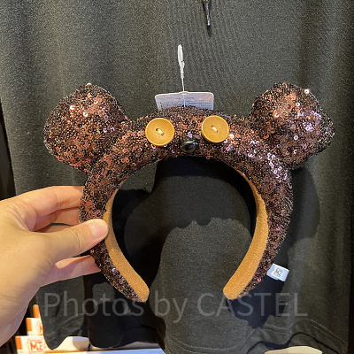 ティムスパンコールカチューシャ（ブラウン）