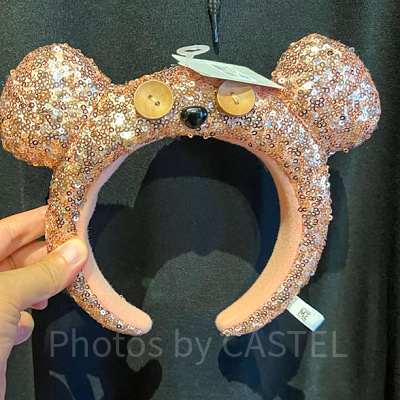 ティムのスパンコールカチューシャ（ブラウン）