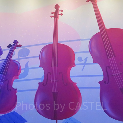 ミッキーが率いるフィルハーマジックオーケストラの演奏会へ