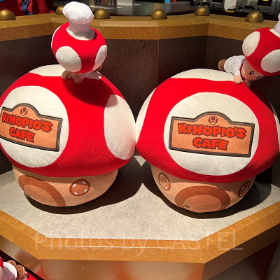 キノピオカフェクッション（ユニバキノピオグッズ）