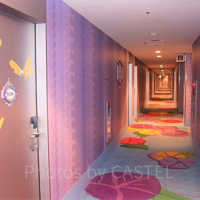 東京ディズニーセレブレーションホテルは廊下もかわいい！