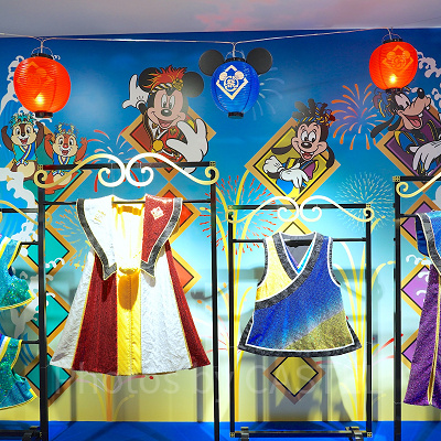 東京ディズニーリゾート アンコール! ザ・モーメンツ展：爽涼鼓舞のコスチューム