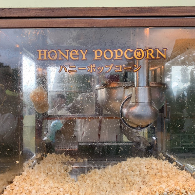 東京ディズニーランド「ハニー」味ポップコーンワゴン