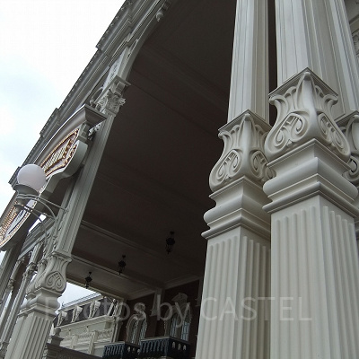 早朝の東京ディズニーランド