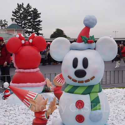 冬の東京ディズニーランド