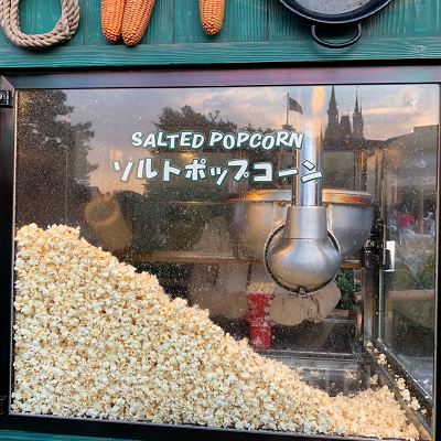 東京ディズニーランド「ソルト」味ポップコーンワゴン