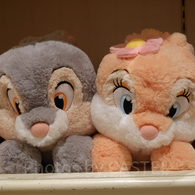 とんすけ＆ミスバニーのぬいぐるみ