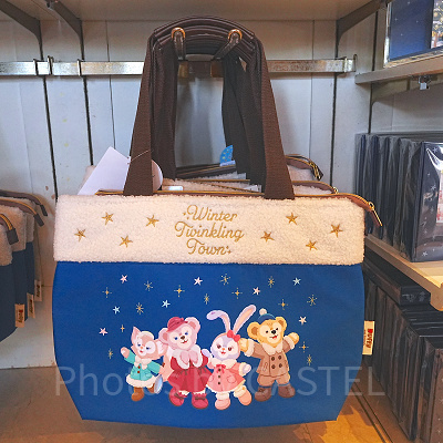 トートバッグ（ダッフィー＆フレンズのウィンター・トゥインクリング・タウン）