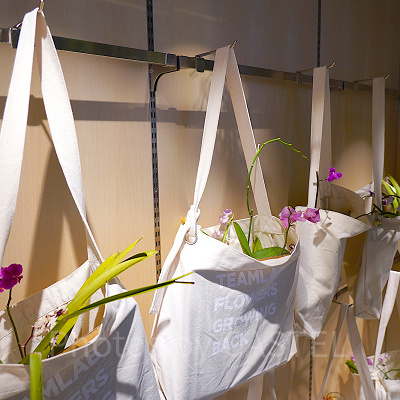 ランが入ったトートバック