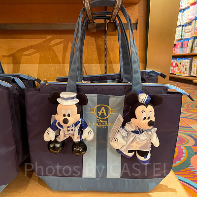 アンバサダーホテルのぬいぐるみバッジ付きトートバッグ