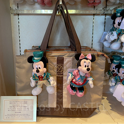 ぬいぐるみバッジ付き トートバッグ 東京ディズニーランドホテル