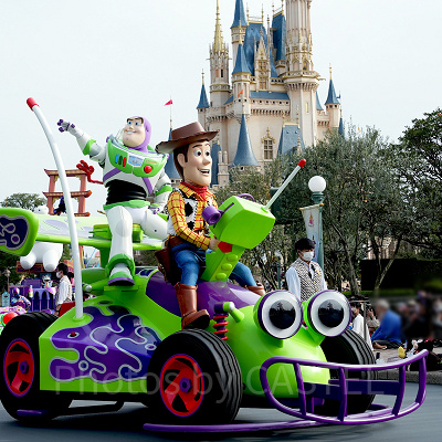 トイストーリーのフロート