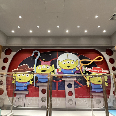 トイストーリーホテル：ギフトプラネットのレジ