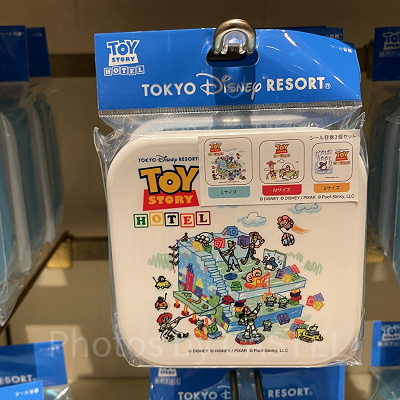 トイ・ストーリーホテルグッズ：シール容器セット