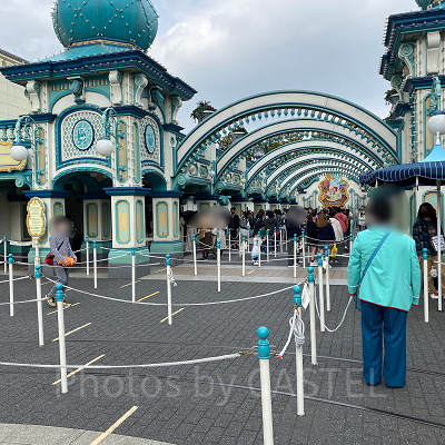 トイ・ストーリー・マニア！の待ち列の様子