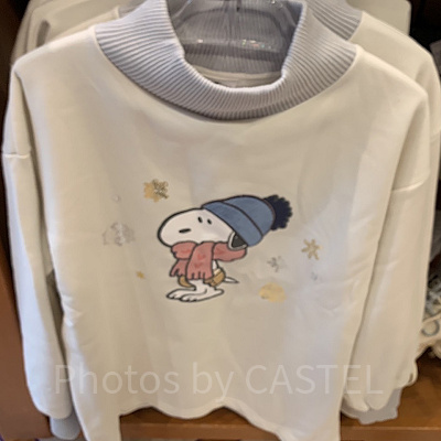 スヌーピートレーナー（USJクリスマスグッズ2023）