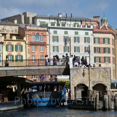トランジットスチーマーラインの片道運行ルート
