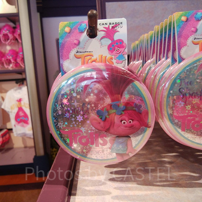 トロールズの缶バッチ