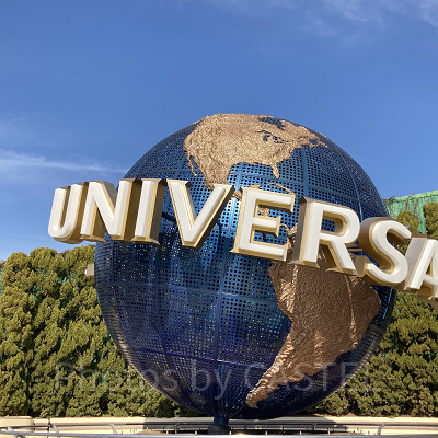 ユニバの地球儀