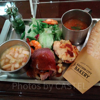 ユニバハロウィン＆秋フード2022：【バイオハザード】プレートフード