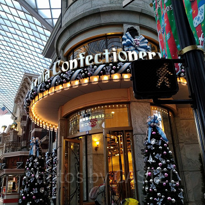 ユニバのクリスマスデコレーション