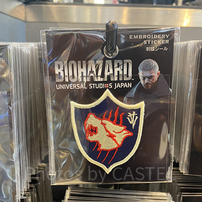 ユニバハロウィン2022グッズ：刺繍シール