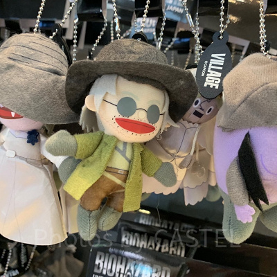  ユニバハロウィン2022グッズ：四貴族マスコットキーチェーン