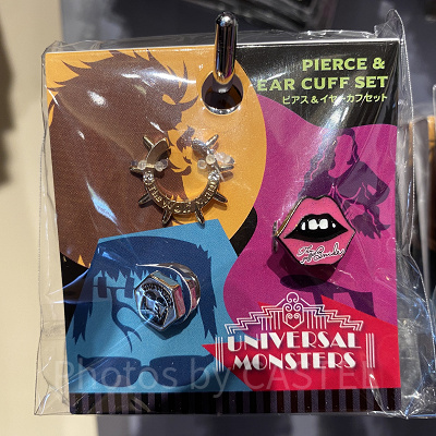ユニバハロウィン2022グッズ:ピアス&イヤーカフセット