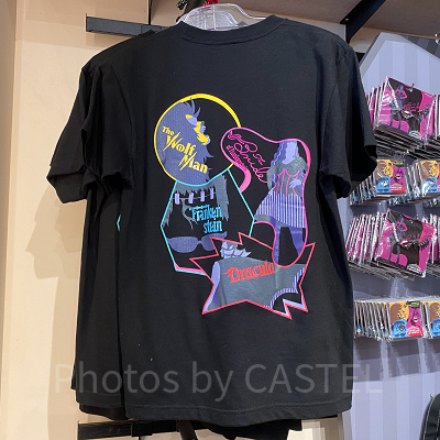 ユニバハロウィン2022グッズ:Tシャツ(裏)