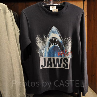 ユニバの「ジョーズ」トレーナー