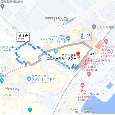 ユニバーサルスタジオジャパン公式駐車場