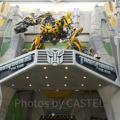 ユニバーサルスタジオシンガポール(USS)：トランスフォーマー・ザ・ライド3D