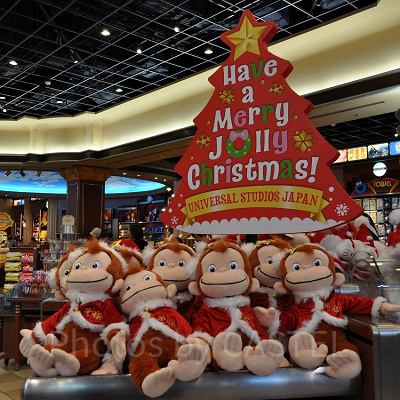 USJクリスマスグッズ2019「THE CHRISTMAS」ディスプレイ