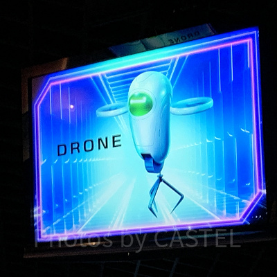 USJ「名探偵コナン4-Dライブ・ショー～星空の宝石～」：ドローン