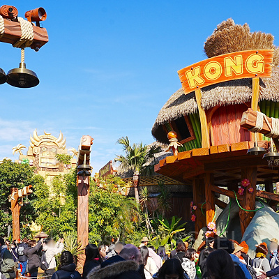 USJのドンキーコングエリア