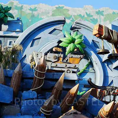 レールが途切れている箇所