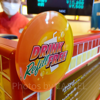 USJのドリンクリフィルフリー