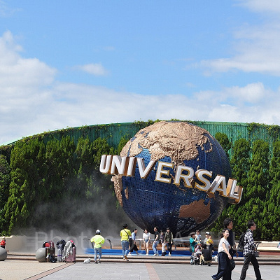 USJのエントランス