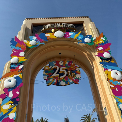 25周年のUSJゲート