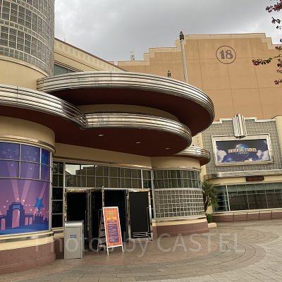 USJハロウィン時期限定の仮装用更衣室