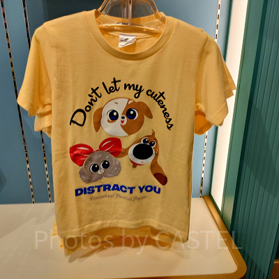 USJペット2グッズ：キッズTシャツ/イエロー