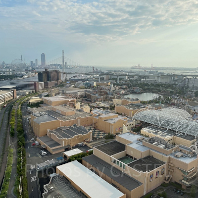 上空から見たUSJ