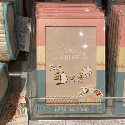 USJスヌーピー夏グッズ/フォトフレーム