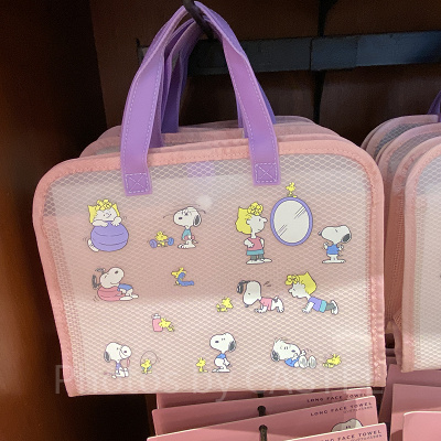 USJスヌーピーグッズ/スパバッグ/「PEANUTS WORKOUT」