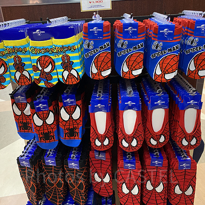 USJスパイダーマングッズ/靴下