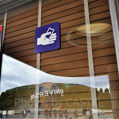 USJのチケットブース