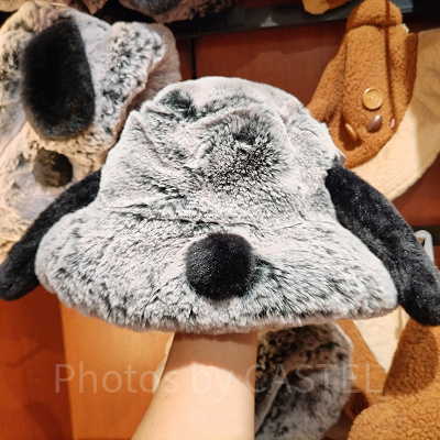 USJ冬グッズ：スヌーピーの耳付きバケットハット